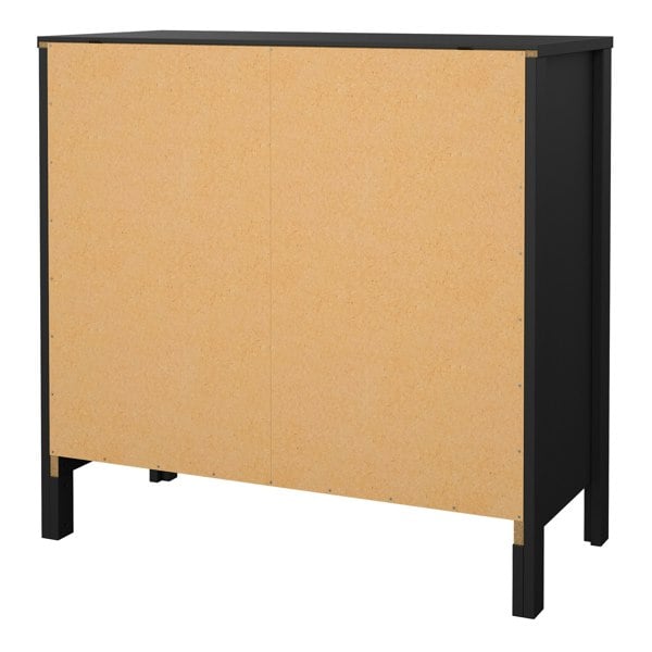 Furniture To Go Madrid Chest 3 drawers in Matt Black