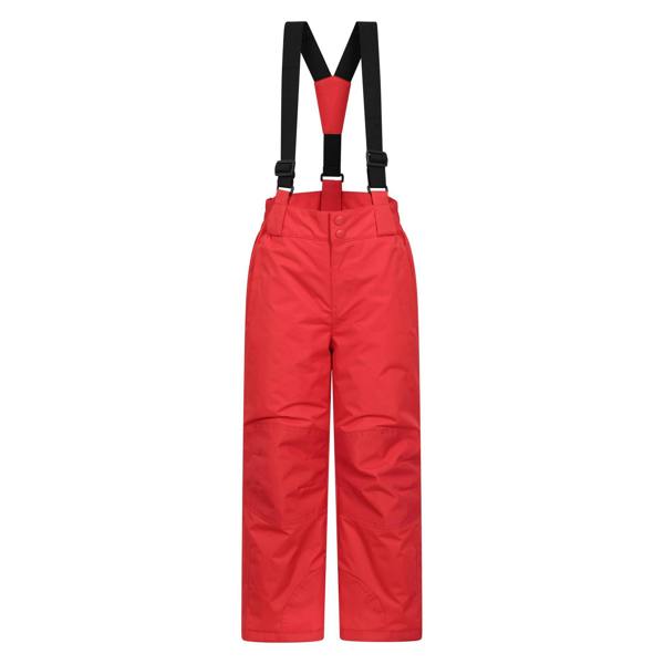Mountain Warehouse Childrens/Kids Raptor Ski Trousers - Active Red - 