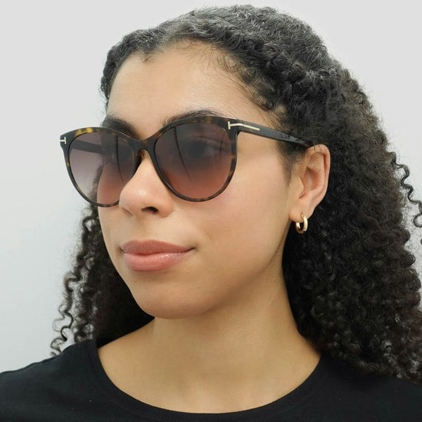 Tom Ford Sunglasses Maxim FT0787 52F Dark Havana Brown Gradient