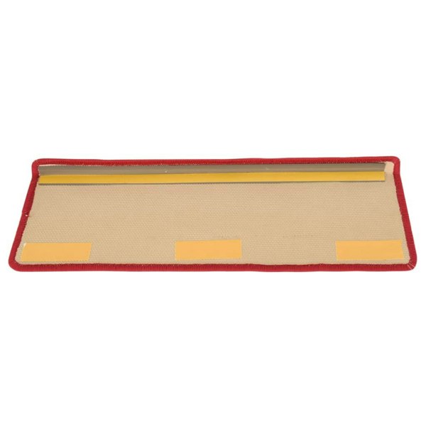 Berkfield Stair Mats Self-adhesive 5 pcs 65x21x4 cm Red