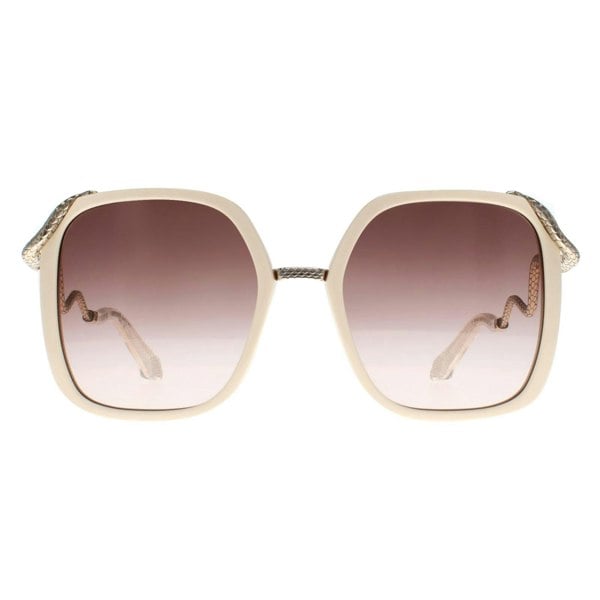 Roberto Cavalli Sunglasses SRC003M 09X7 Cream Brown Gradient