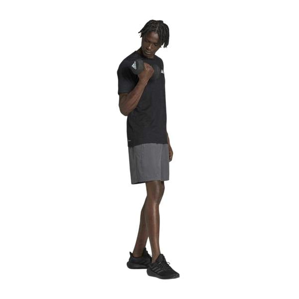 Adidas Mens Shorts - Grey Five/Black - 