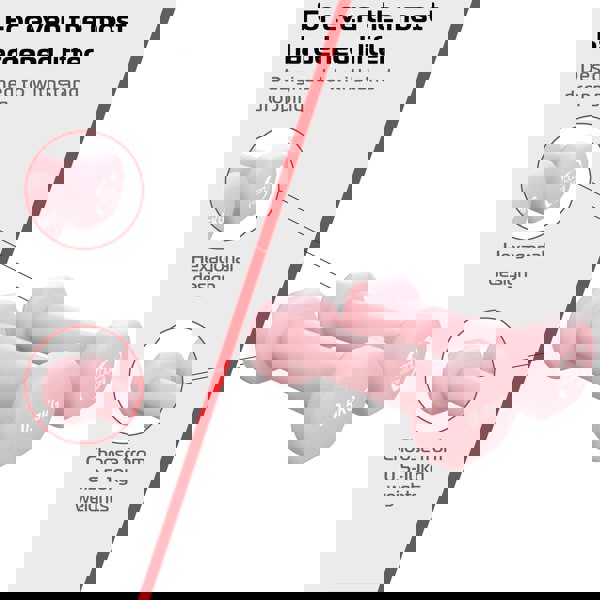 Body Revolution 2 x 0.5KG Neoprene dumbbells