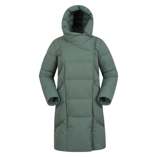 Mountain Warehouse Womens/Ladies Cosy Extreme II Wrap Down Jacket - Khaki Green