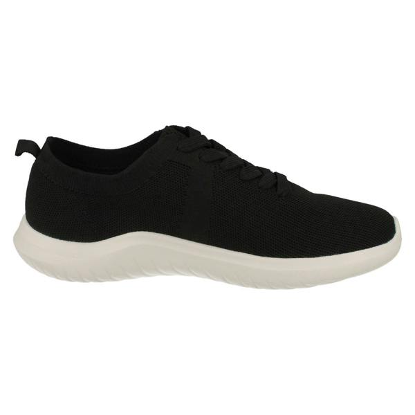 Clarks Ladies CLOUDSTEPPERS By Clarks Lightweight Cushion Soft Trainers Nova Glint