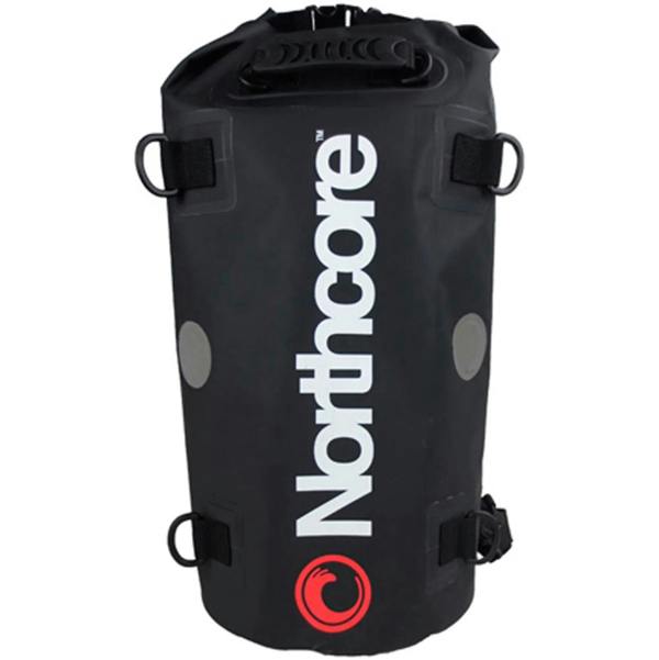 Northcore 40 Litre Dry Bag Roll Top Back Pack - Black