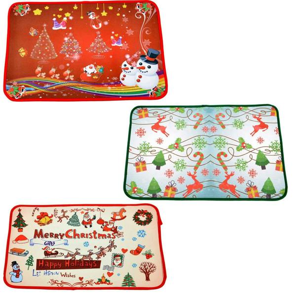 38.5 x 59cm Christmas Doormat with Soft Non-Slip Backing for Indoor and Outdoor Entrances image 9