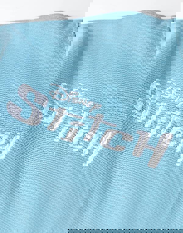 Disney Girls Blue Stitch Varsity Jacket