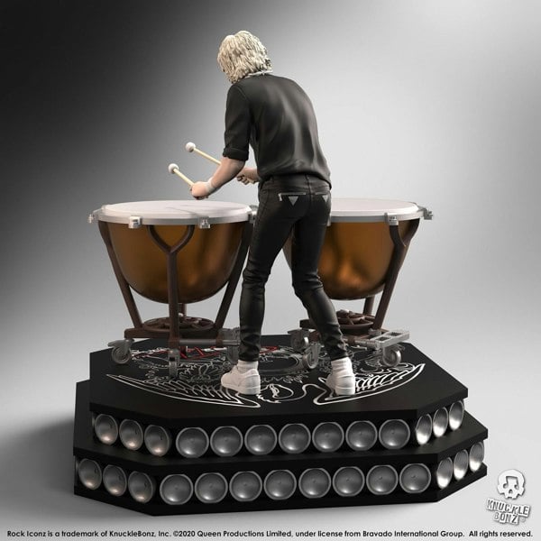 queen roger taylor  hand cast hand painted limited edition 1:9 scale knucklebonz