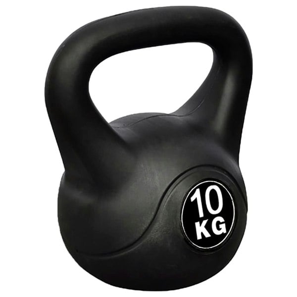 Berkfield Kettlebell 10 kg Concrete with Plastic Coated