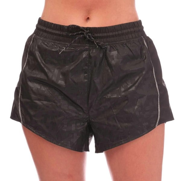 Adidas Womens/Ladies Karlie Kloss Graphic Running Shorts - Black