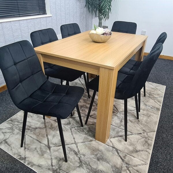 Kosy Koala Dining Table Set with 6 Chairs Dining Room and Kitchen table set of 6