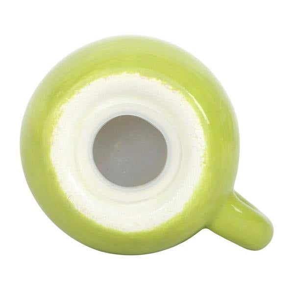 Kingsbury Gifts Latte Cup Shaped Salt and Pepper Shakers With Stand