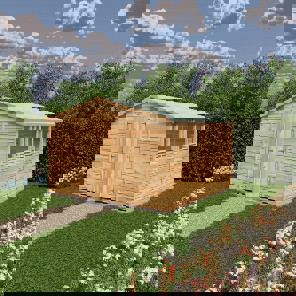 Shire Overlap Double Door 10x10 Economy Storage Shed