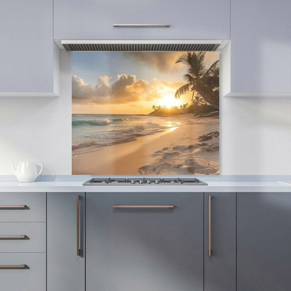 Warren Reed - Designer Sunrise In Paradise Kitchen Splashback