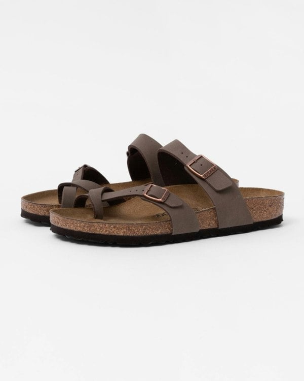 Birkenstock Mayari Birko Flor Womens Sandals - Mocha