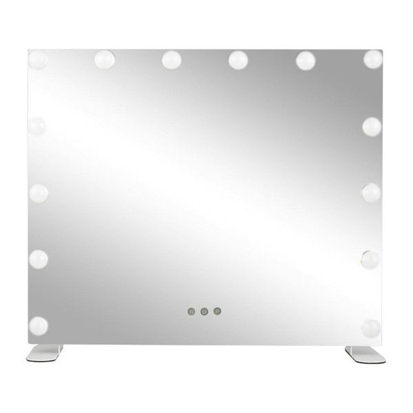 LED Lighted Vanity Mirror with 14 Bulbs for Dressing Room and Bedroom Living and Home