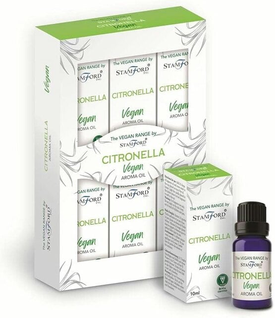 Stamford Vegan Citronella Fragrance Oils, 6 x 10ml