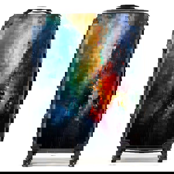 Warren Reed Colourful Chaos: Urban Dreamscape Suitcase
