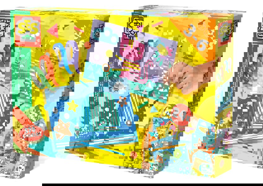 SES Creative I learn to stick and recognize shapes