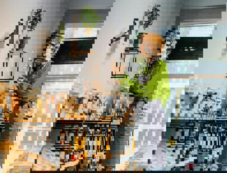 Durable TOUGH Anti-Theft Lock Goose Neck Tablet Holder Wall/Table Mount  | Black