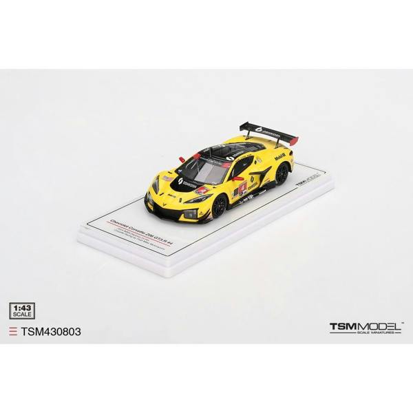 MCSlots Chevrolet Corvette Z06 GT3.R #4 Corvette Racing By Pratt Miller Motorsports 2024 IMSA Daytona 24Hrs 1:43 Scale TSM430803