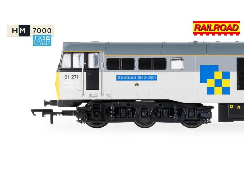 Hornby RailRoad Class 31271 Stratford Rf Construction (DCC-Sound)