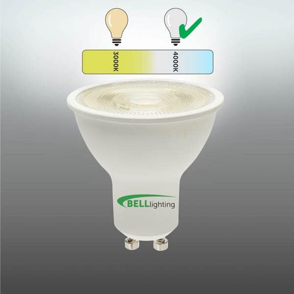 BELL Lighting GU10 LED Spotlight 4.4W Energy Saving Light Bulbs