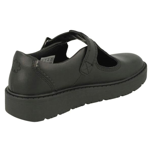Clarks Girls Clarks Wedge T-Bar Shoes Plain Move K