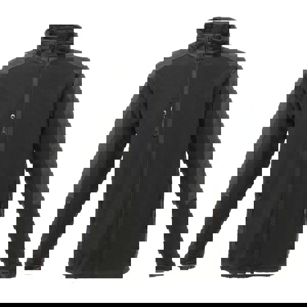 Regatta Mens Hydroforce 3-Layer Softshell Jacket (Wind Resistant, Water Repellent & Breathable) - Black/Black