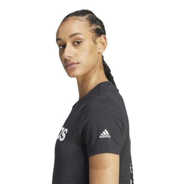 Adidas Womens/Ladies Logo T-Shirt - Black - 