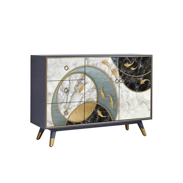 Blossbury Sideboard, Plywood with scandinavian sideboard