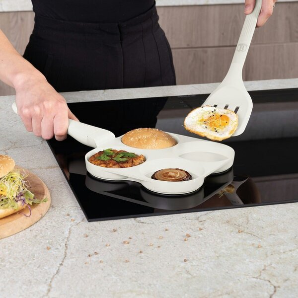 Berlinger Haus 4 holes blank hamburger pan,20 cm Berlinger Haus BH7798