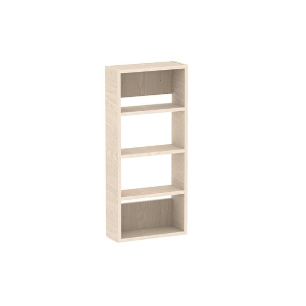 Decortie Rafina 4 Tier Wall Mounted Shelf Unit - Sonoma Oak
