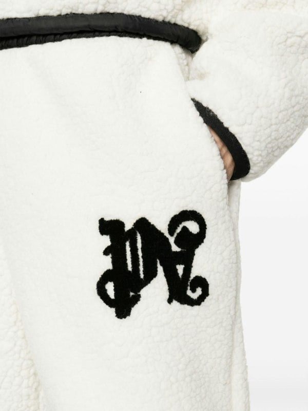 Palm Angels Monogram Ski Pants White Black - Supplied FashionPALM ANGELS