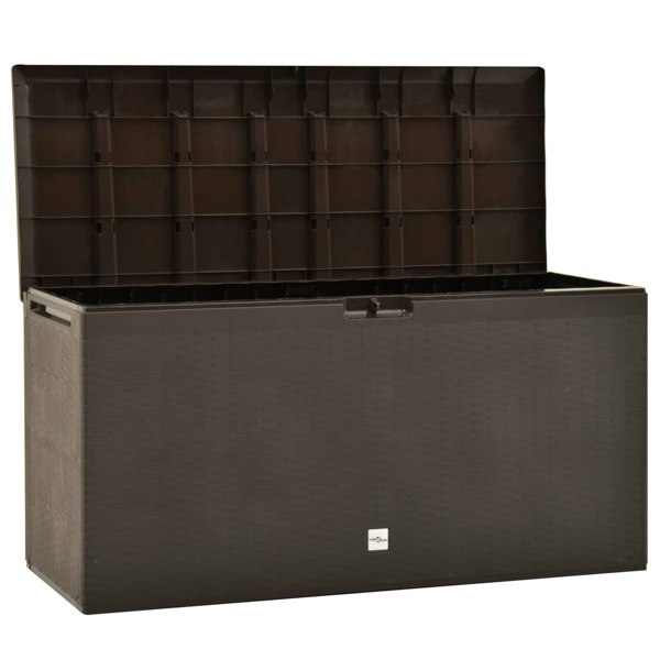 Berkfield Garden Storage Box Brown 114x47x60 cm