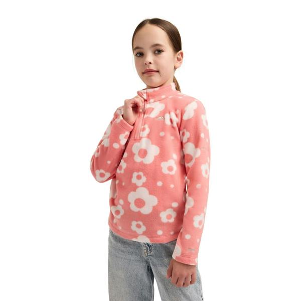 Trespass Childrens/Kids Melsa AT200 Fleece Jacket - Peach Pink - 
