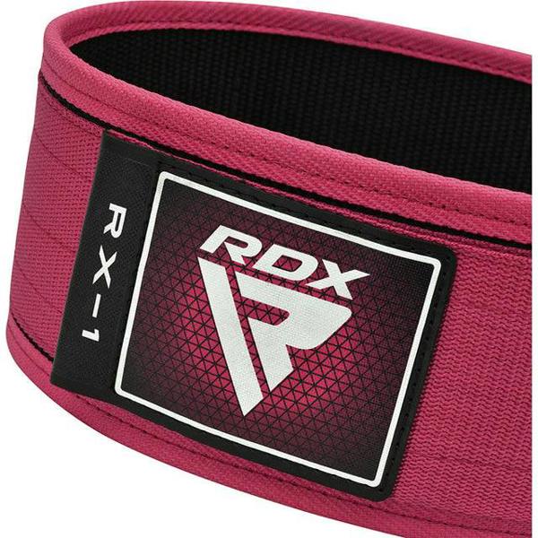 RDX Sports WEIGHT LIFTING STRAP BELT RX1 PINK