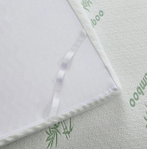 Ezysleep Super Soft Bamboo Bounce Back Foam Mattress Topper - 10cm