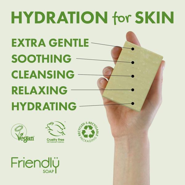 Friendly Soap 3 Pack - Natural Soap - Aloe Vera Natural Soap
