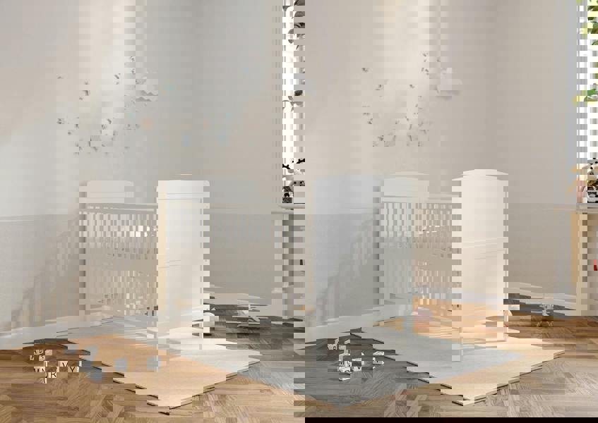 Viculii Reggie Cot Bed White