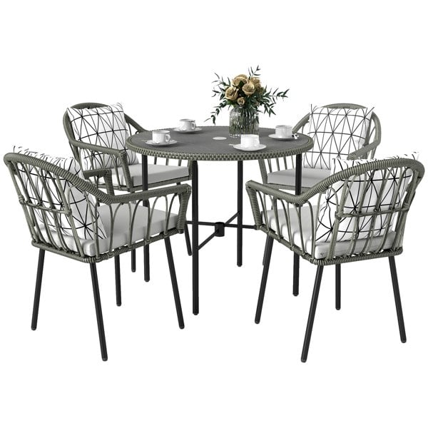 Rattan Dining Set