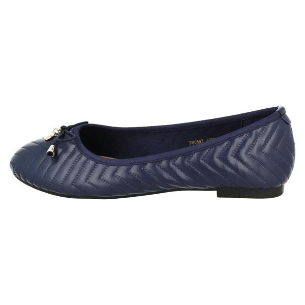 Spot On Ladies Spot On Flat Comfort Ballerinas F80597