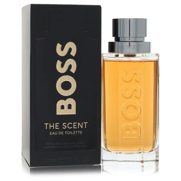 Hugo Boss Boss The Scent by Hugo Boss Eau De Toilette Refillable Spray 3.3 oz for Men 100 ml