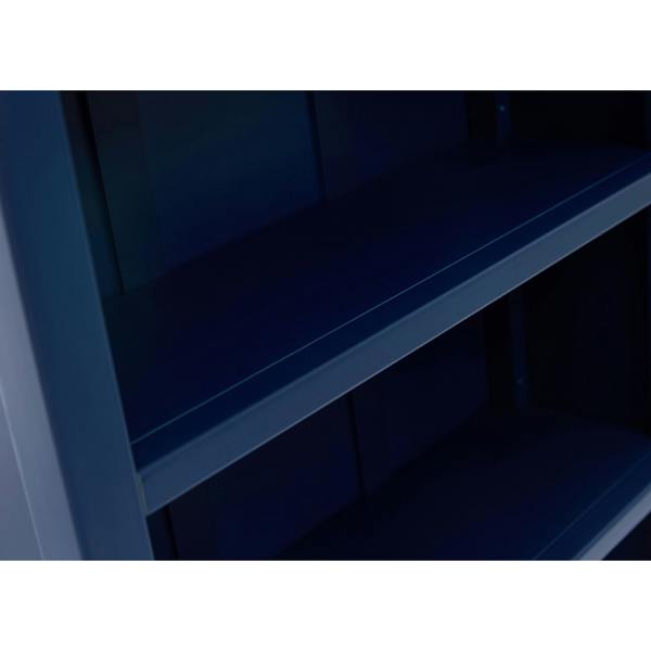 Cabinet Bits Palazzi  Low Bookcase Blue H97 W89 D25cm