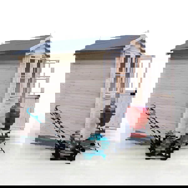 Shire Avesbury 8x8 Log Cabin 19mm interlock  Cladding - Best Shed