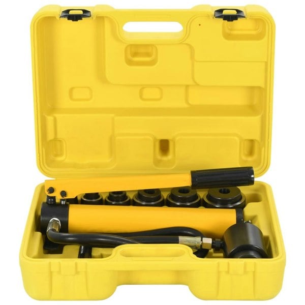 Berkfield Hydraulic Crimping Tool Set 22-60 mm
