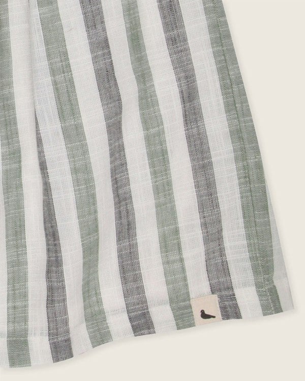 Multicolour Stripe Print Dress - image 4