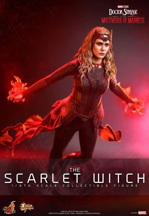 Hot Toys Scarlet Witch Action Figure Dr Strange In The Multiverse of Madness 1:6 Hot Toys 911121