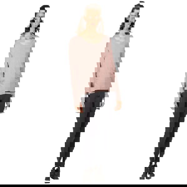 Regatta Womens/Ladies Pimmy Long-Sleeved T-Shirt - Dusky Rose - 